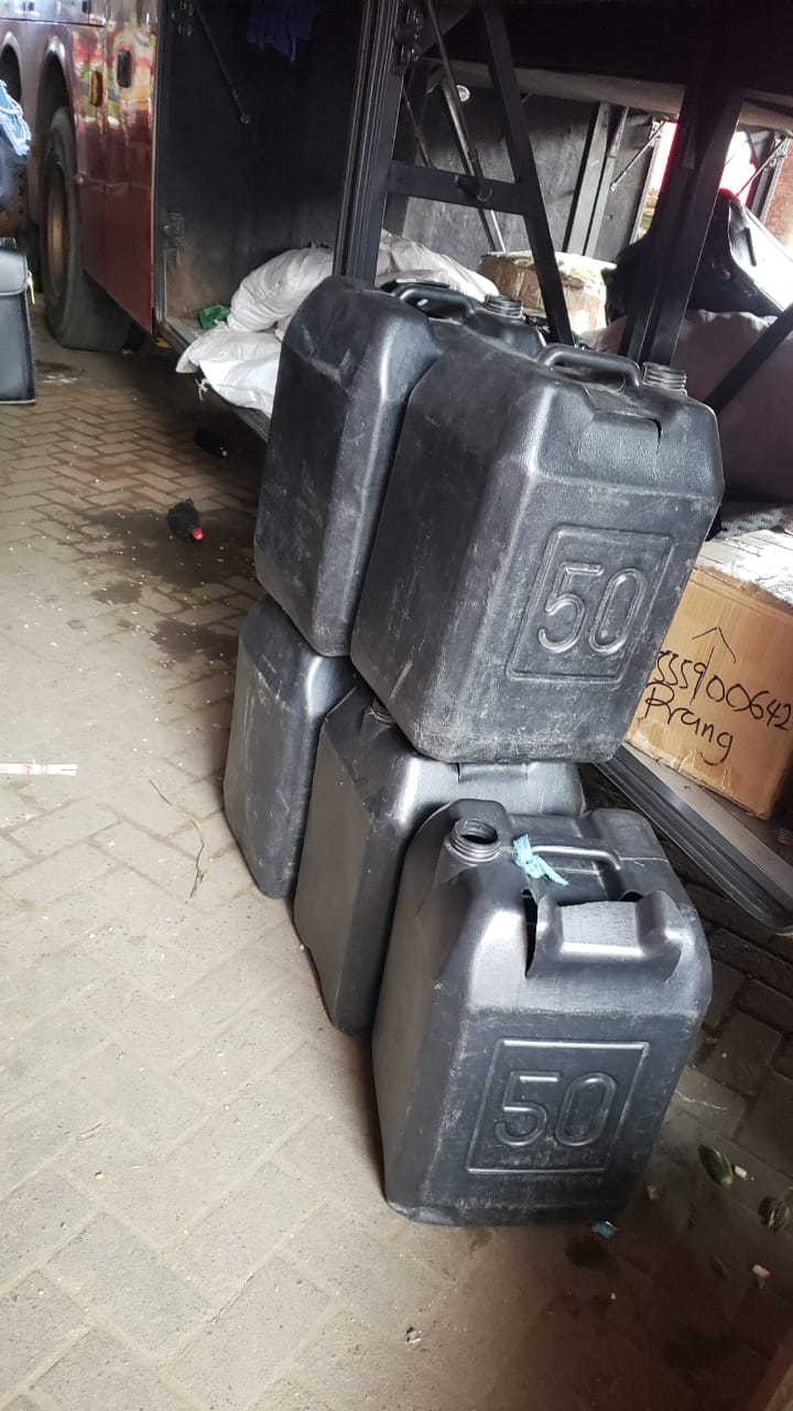 Packed fish ready for customer collection and regional delivery